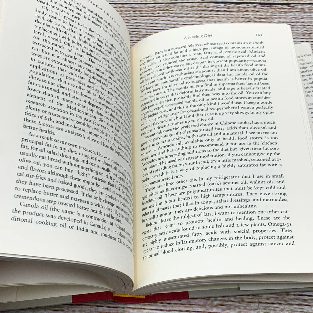 Spontaneous‎ Healing by Andrew Weil MD Nonfiction Health Wellness Book 1995